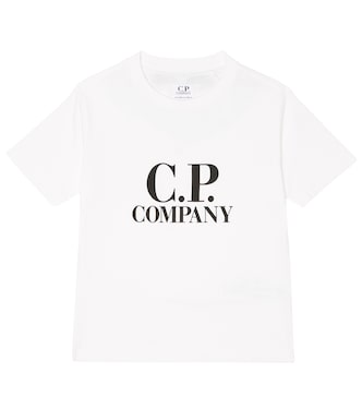 로고 프린트 코튼 저지 티셔츠 | C.P. Company Kids