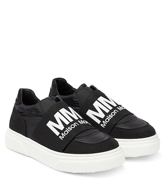 Sneakers in pelle con logo | MM6 Maison Margiela Kids