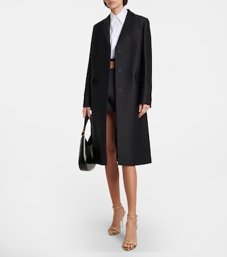 Sandali in raso con cristalli | Prada