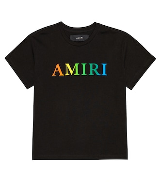 로고 코튼 티셔츠 | Amiri Kids