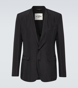 Blazer monopetto in seta | Dolce&Gabbana