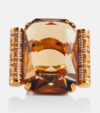 Anello Greca con cristalli | Versace
