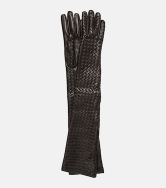Guanti in pelle intrecciata | Bottega Veneta