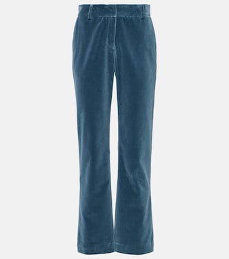 Pantaloni flared 24/7 in velluto di cotone | La DoubleJ