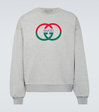 Sweatshirt Interlocking G aus Baumwoll-Jersey | Gucci