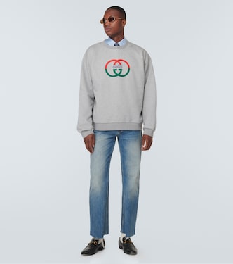 Sweatshirt Interlocking G aus Baumwoll-Jersey | Gucci