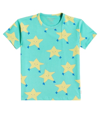 T-shirt imprimé en coton mélangé | Tinycottons