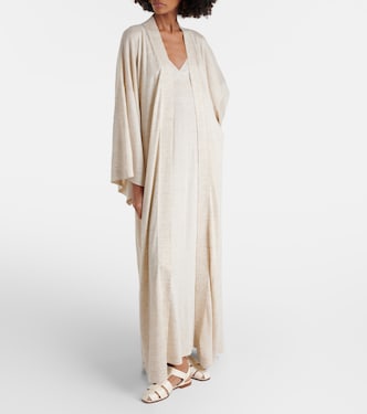 Cardigan en cachemire, lin et soie | Loro Piana