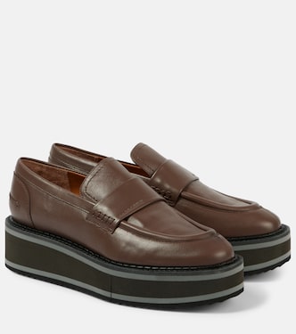 Mocassini Bahati in pelle con platform | Clergerie