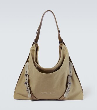 Voyou Large canvas shoulder bag | Givenchy