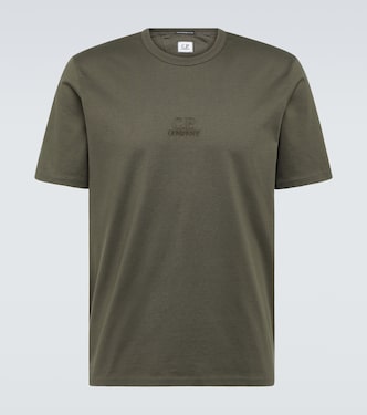 Camiseta de jersey de algodón con logo | C.P. Company