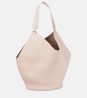 Lotus Medium leather tote bag | Khaite