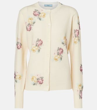 Cardigan aus Schurwolle | Prada