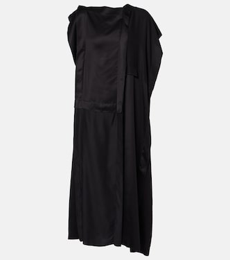 Vestido midi fruncido | MM6 Maison Margiela