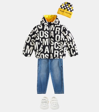 Berretto a quadri con intarsi | Marc Jacobs Kids