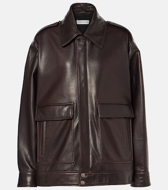 Drey leather jacket | Nour Hammour