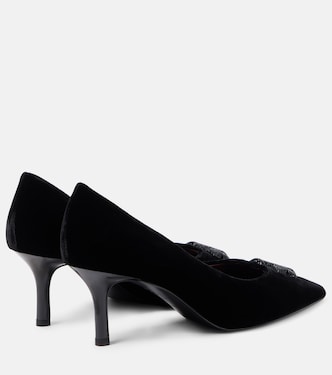 Escarpins Eleanor Pave 65 en velours | Tory Burch