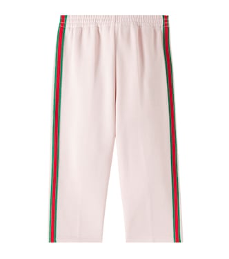 Bébé – Pantalon de survêtement Web Stripe en coton | Gucci Kids