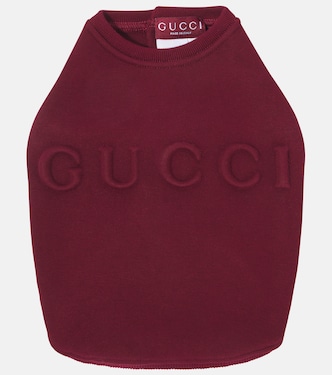 Gucci Script cotton-blend dog sweater | Gucci