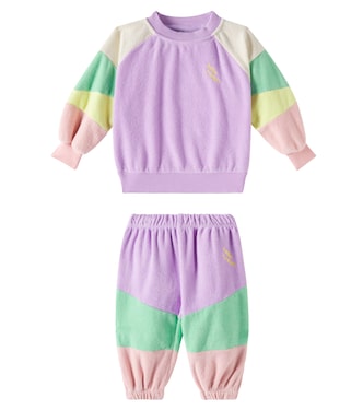 Baby - Felpa e pantaloni Lila in spugna | Bobo Choses