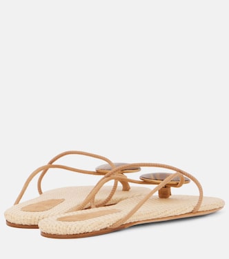 Sandali infradito Doma in suede  | Christopher Esber