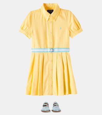 Polokleid aus Baumwoll-Twill | Polo Ralph Lauren Kids
