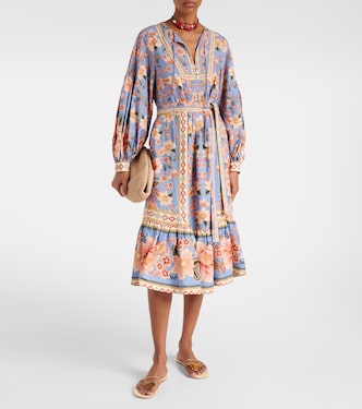 Superbloom Tapestry printed midi dress | Farm Rio