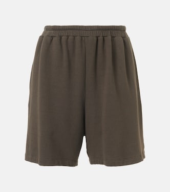 Gana cotton and cashmere terry shorts  | The Row