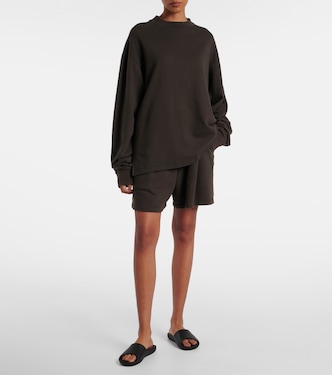 Gana cotton and cashmere terry shorts  | The Row