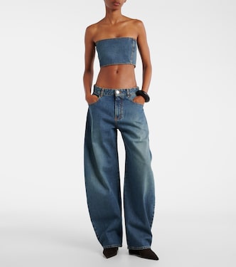 Jeans barrel a vita alta | Alaïa