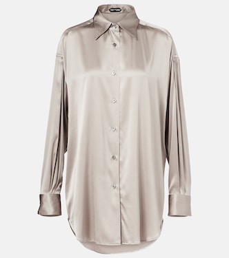 Camicia in raso di misto seta | Tom Ford
