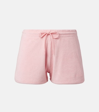 Shorts de rizo de algodón | Hunza G