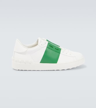 Rockstud leather sneakers | Valentino Garavani