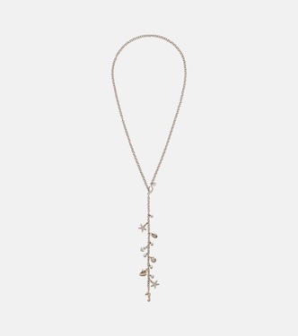 Collier en or 14 ct, diamants et perles | Sydney Evan