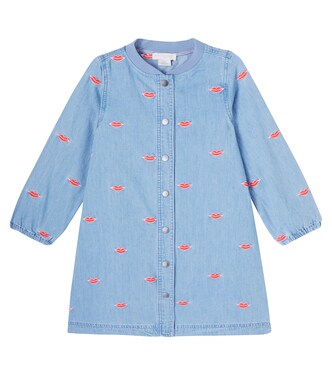 엠브로이더리 데님 드레스 | Stella McCartney Kids