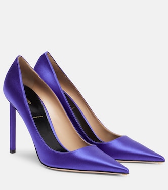 Pumps Betty 105 aus Satin | Tom Ford
