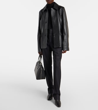 Leather jacket | Toteme