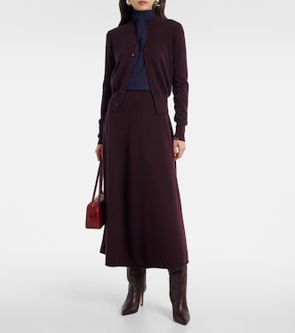 Blouson cashmere cardigan | Extreme Cashmere
