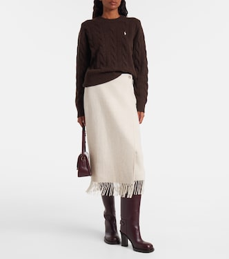 Pullover in lana e cashmere a trecce | Polo Ralph Lauren