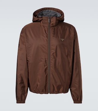 Reversible hooded Re-Nylon jacket | Prada