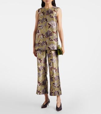 Citron floral top | Alémais