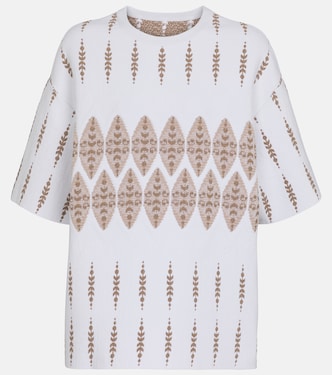 Top in maglia con lamé | Alaïa