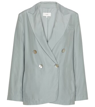 Blazer aus Seidensatin | Vince