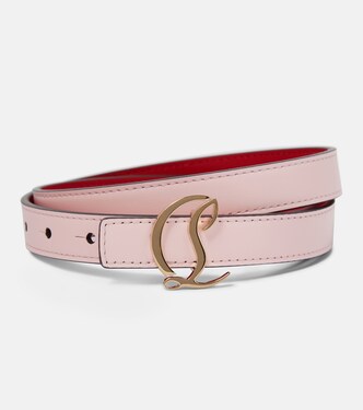 Logo leather belt | Christian Louboutin