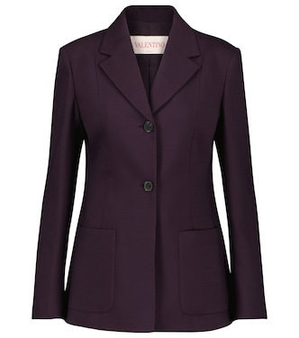 Blazer aus Crêpe Couture | Valentino
