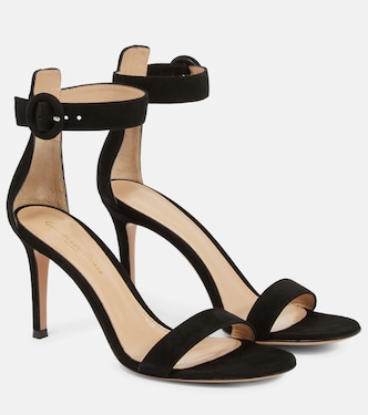 Sandales Portofino 85 en daim | Gianvito Rossi