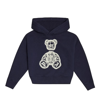 Embroidered cotton sweatshirt | Palm Angels Kids