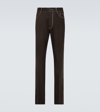 Pantalones rectos de lana | Amiri
