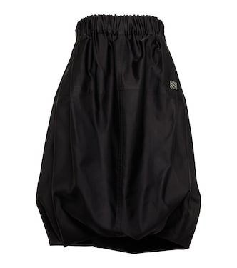 Silk-blend taffeta minidress | Loewe