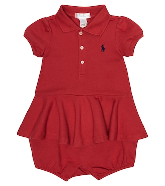 Bebé - body de algodón con péplum | Polo Ralph Lauren Kids